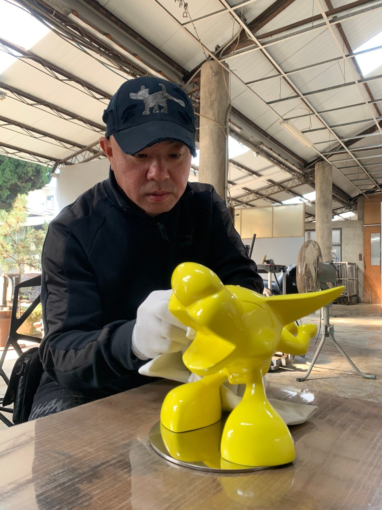 Poren Huang studio view