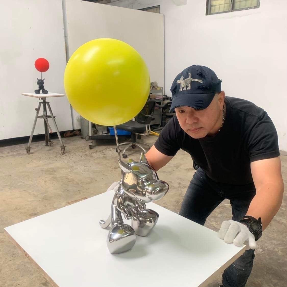 Poren Huang studio view