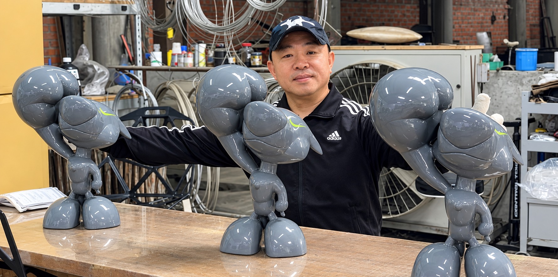 黃柏仁雕塑工作室形象照